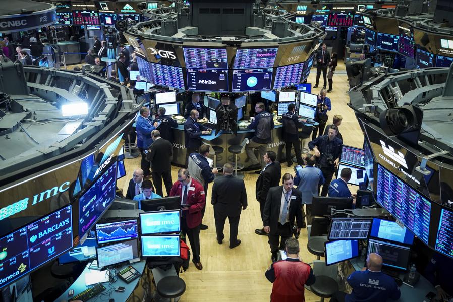 Major Equity Averages Showing Topping-Out Patterns
