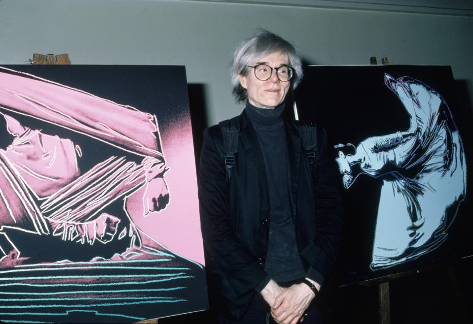 Andy Warhol Art Sale Bitcoin Blockchain Cryptocurrency Ethereum