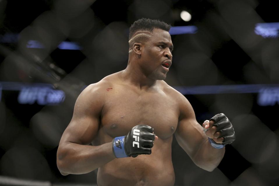 Francis Ngannou Give Me Brock Lesnar