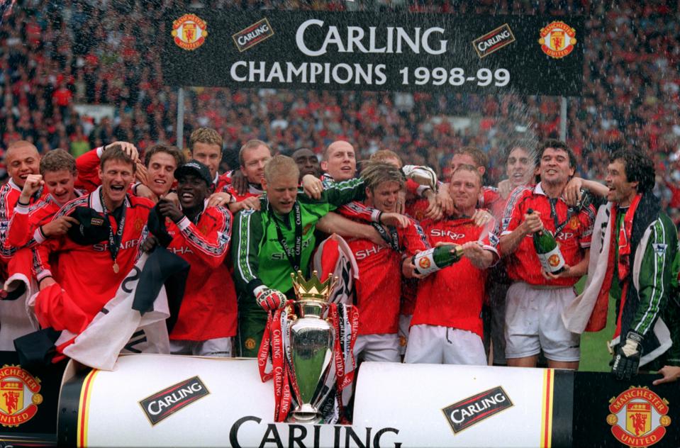 Manchester United's 1999 Treble Winners Remain English Soccer's