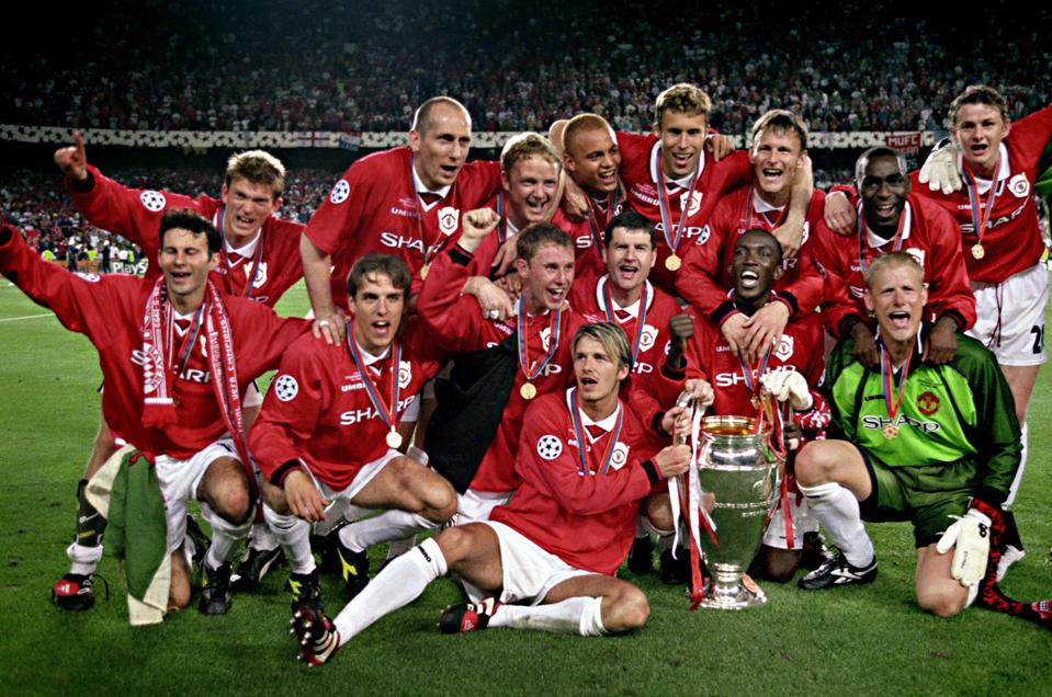 Manchester United's 1999 Treble Winners Remain English Soccer's