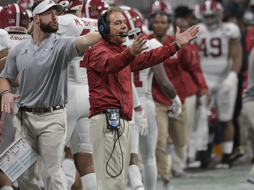 At Least Alabama Coach Nick Saban Knows College Football