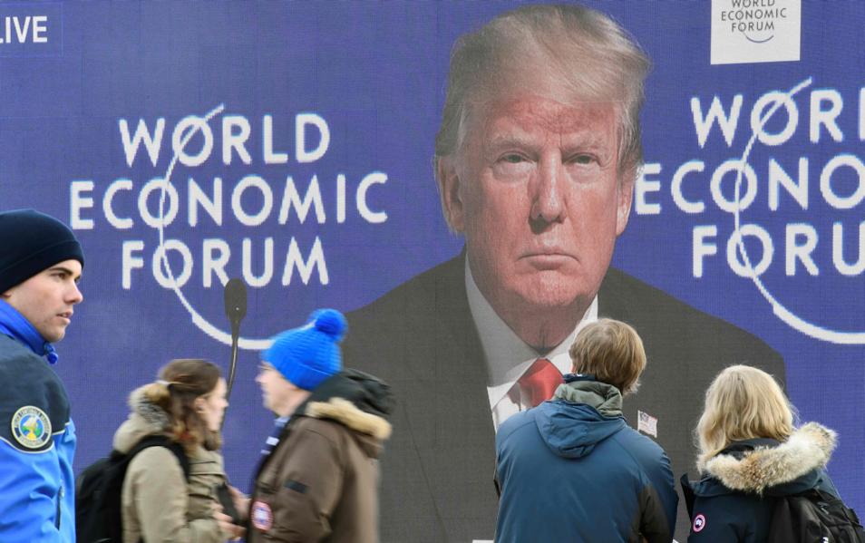 President Trump Makes His Pitch At Davos
