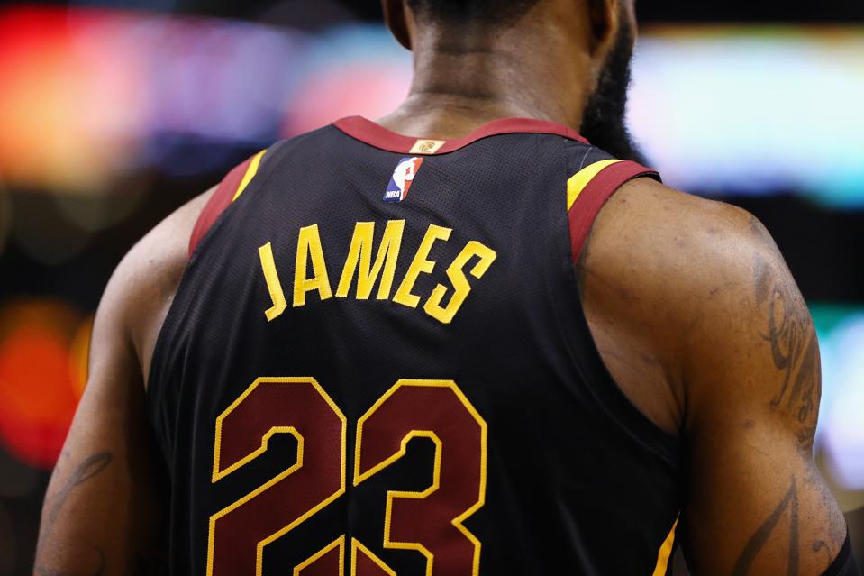 team lebron uniforms