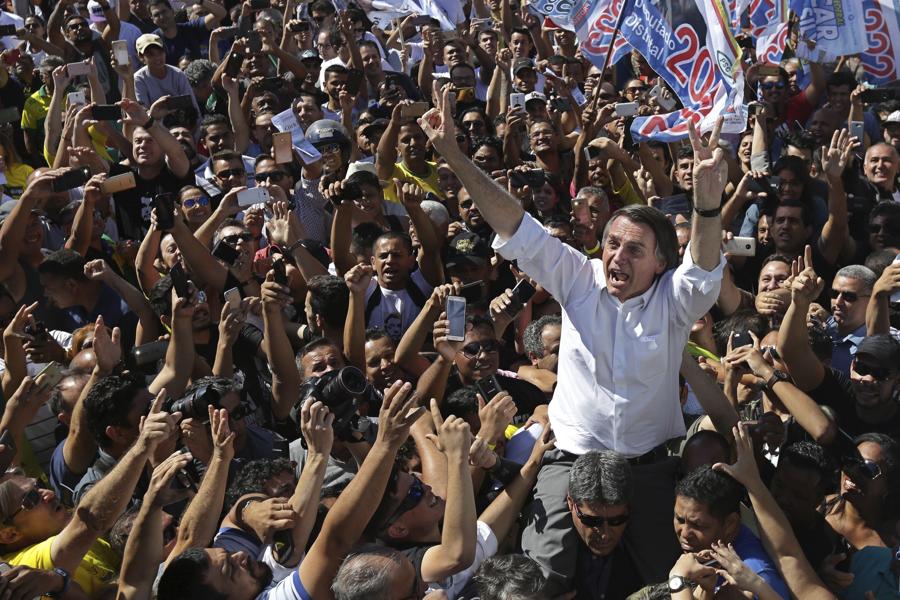 Wall Street Doubts Brazil's Right Wing Candidate Bolsonaro Can Win Presidency