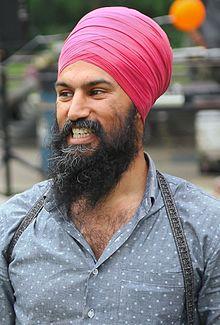 MPP Jagmeet Singh at his annual community BBQ in 2014 (cropped).jpg