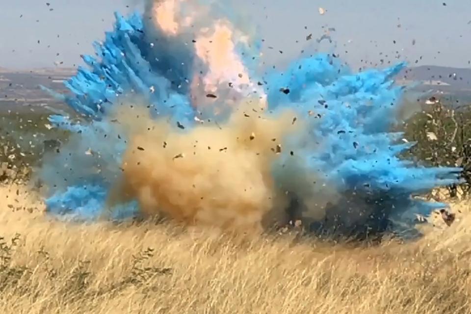 Gender Reveal Explosions