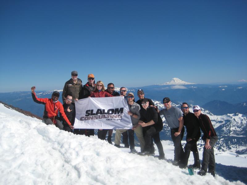 Slalom employees 3 day retreat