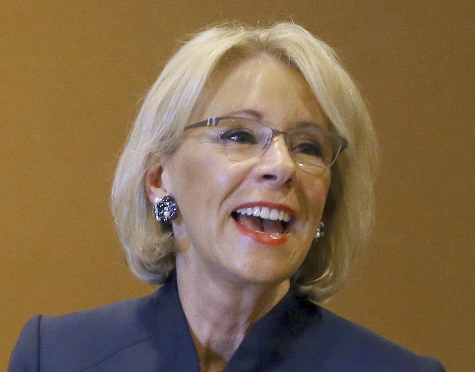 Education Secretary Betsy DeVos