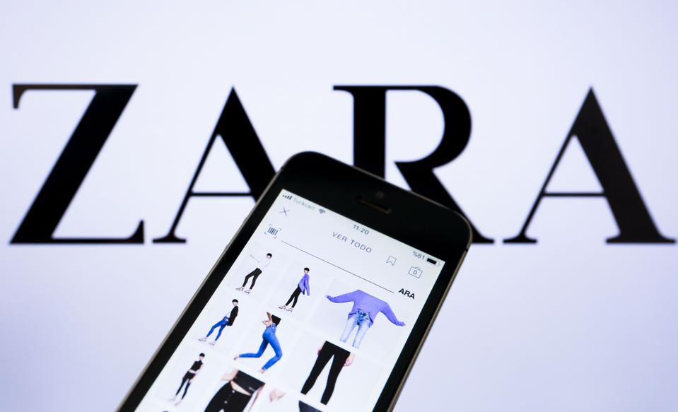 Mobile applications of Inditex Group