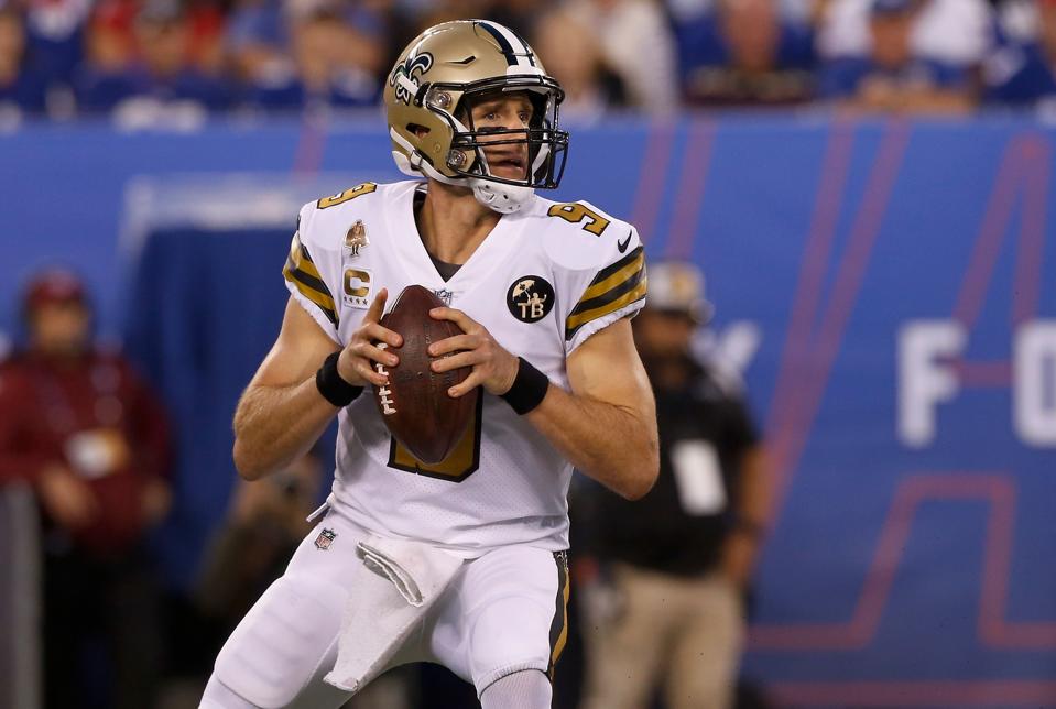 Drew Brees inked a two-year contract extension with the New Orleans Saints in March worth $50 million.