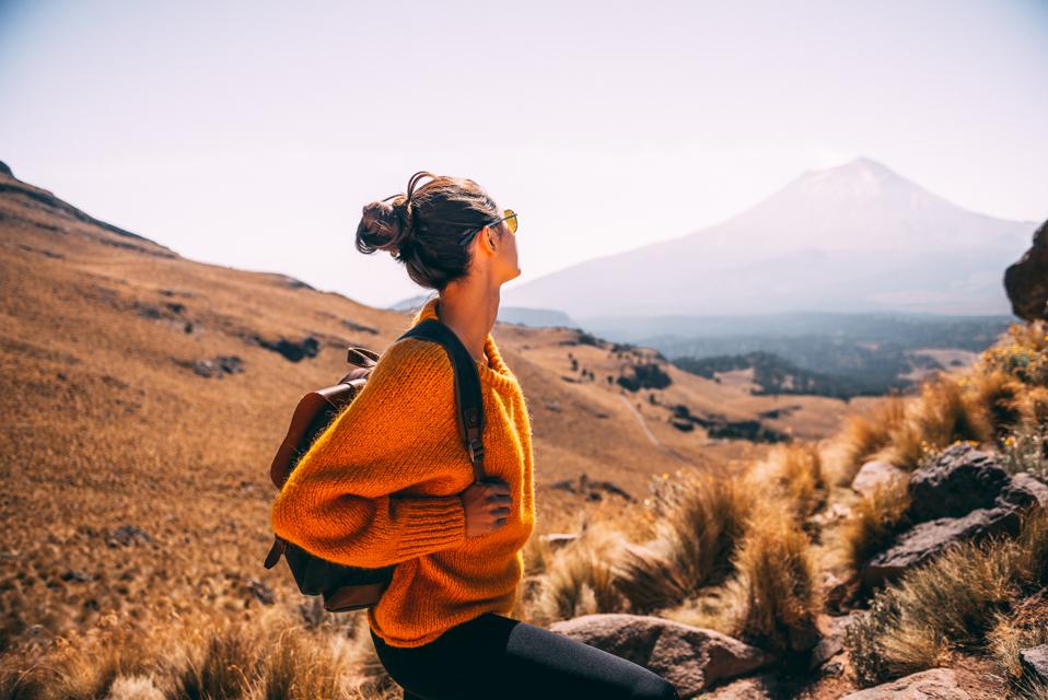 Enjoying the view.