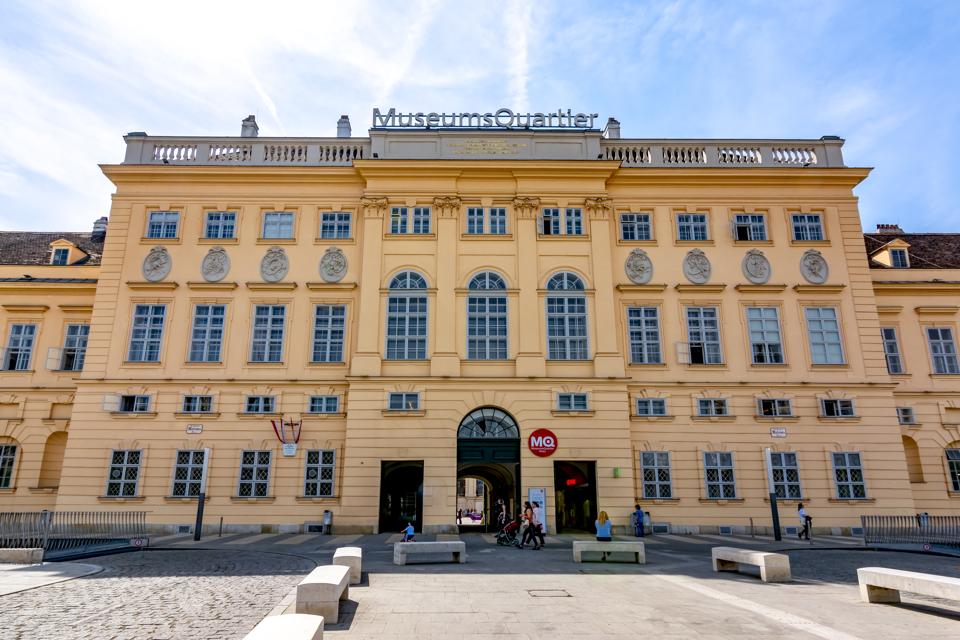 Museum quarter in Vienna, Austria