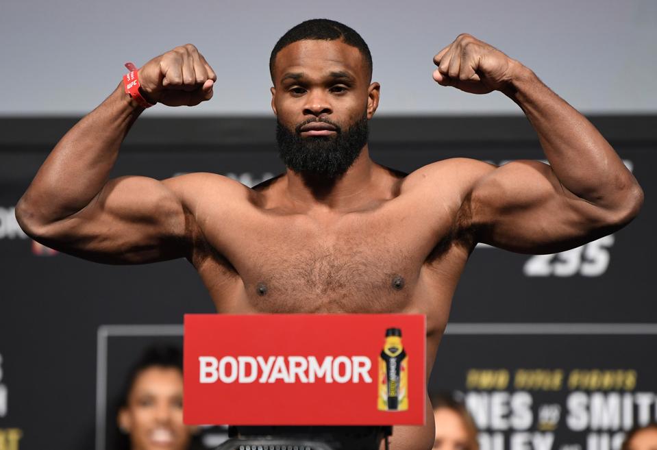 Ufc On Espn 9 Early Odds For Tyron Woodley Vs Gilbert Burns