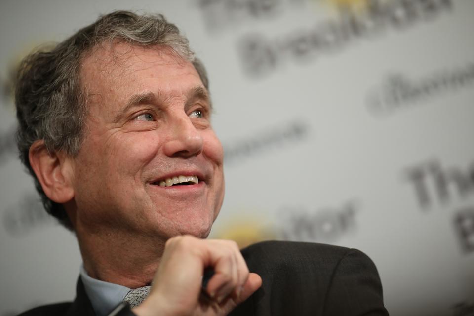 Sen. Sherrod Brown (D-OH) Speaks At Breakfast Event On Capitol Hill