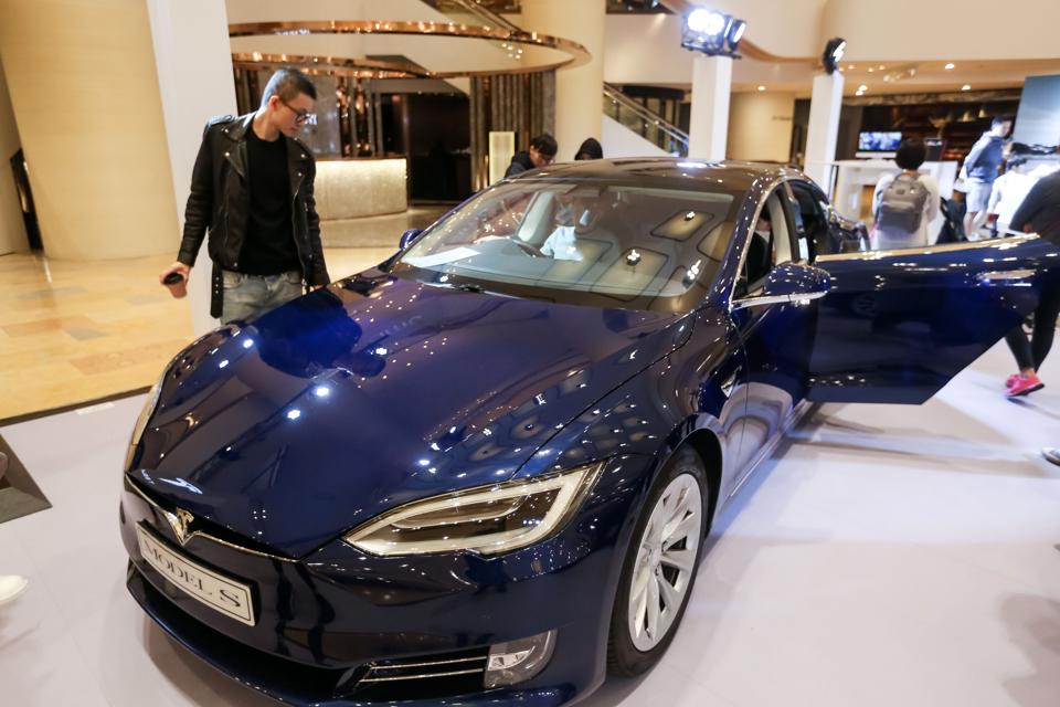 HONG KONG-CHINA-US-AUTO-TESLA