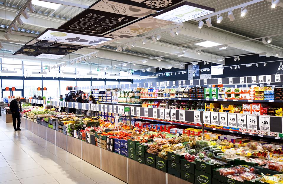 Lidl supermarket, north of Montauban.