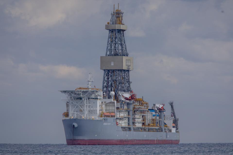 Drillship in Cyprus