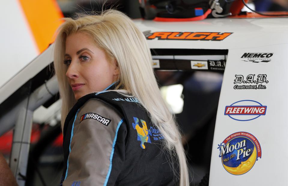 How Angela Ruch Juggles Babies And NASCAR’s Truck Series
