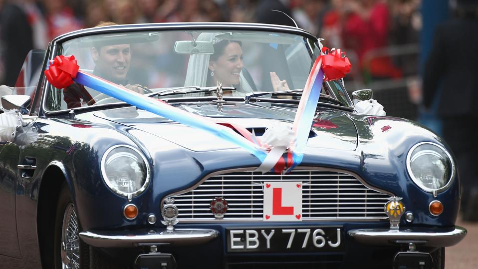 Royal Wedding - Carriage Procession To Buckingham Palace And Departures