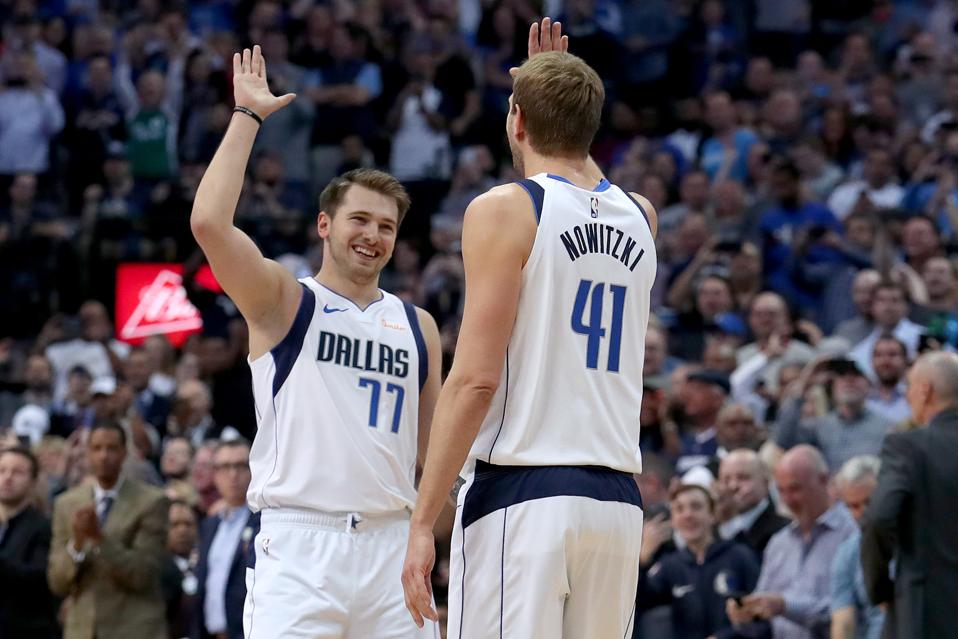 New Orleans Pelicans versus Dallas Mavericks