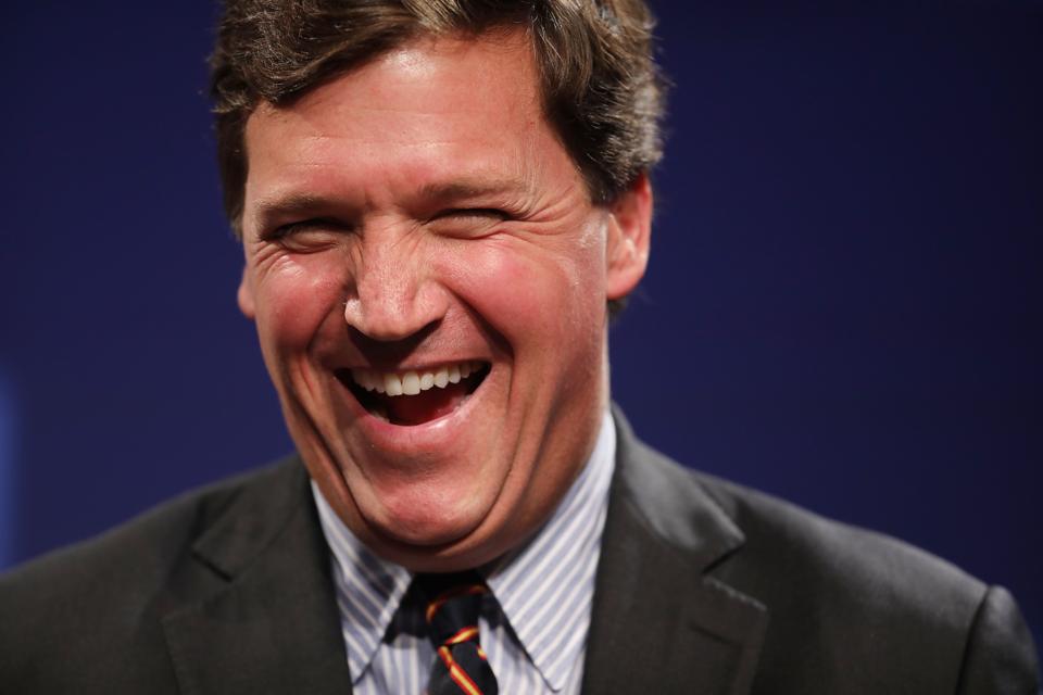 Fox News Host Tucker Carlson Appears At National Review Ideas Summit