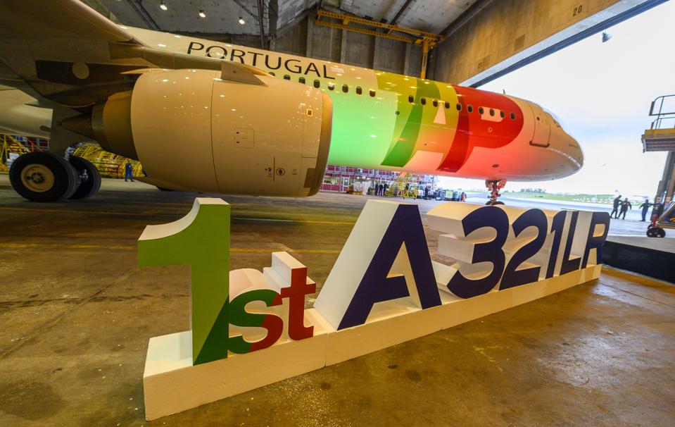 Presentation of the first TAP A321LRneo