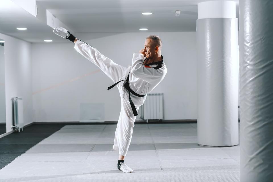 Martial arts, it's a challenge with yourself. You [are] always having to fight yourself to go to class, to push yourself in class, to go a little bit harder,