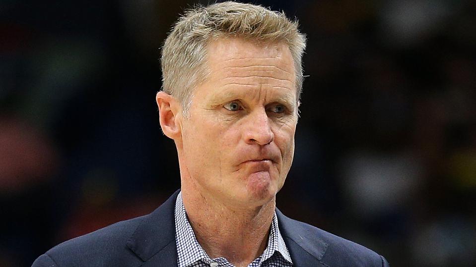 Golden State Warriors head coach Steve Kerr 