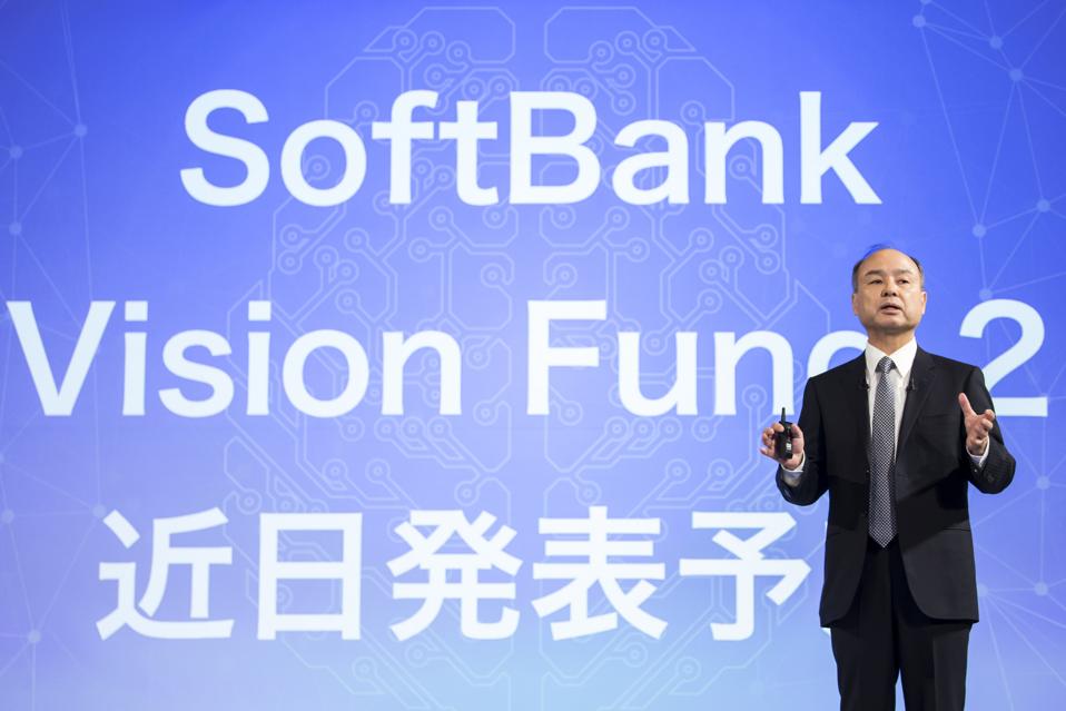 Softbank Group Chairman Masayoshi Son Press Conference