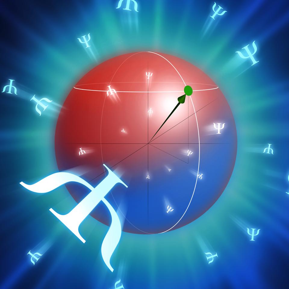 Illustration of qubits