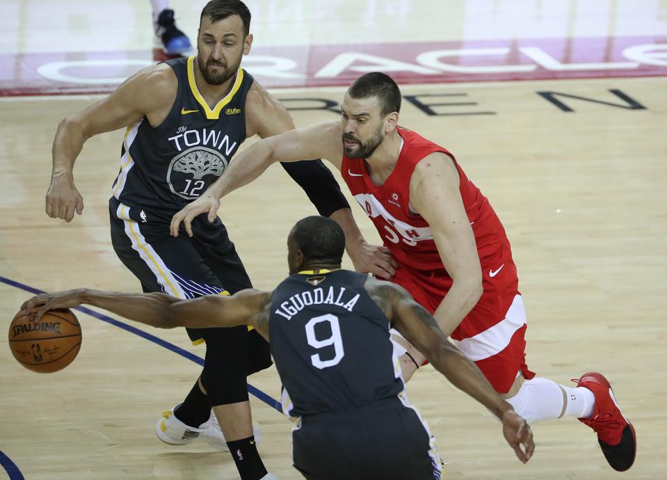 Toronto Raptors beat the Golden State Warriors in game four of the NBA Finals