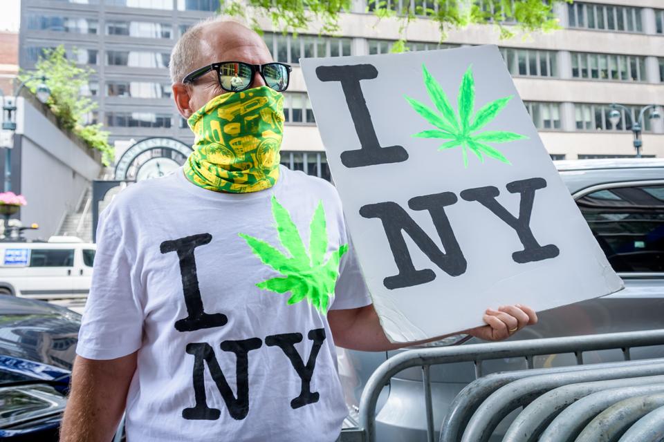 A marijuana rally calls for legalization of cannabis in the state.