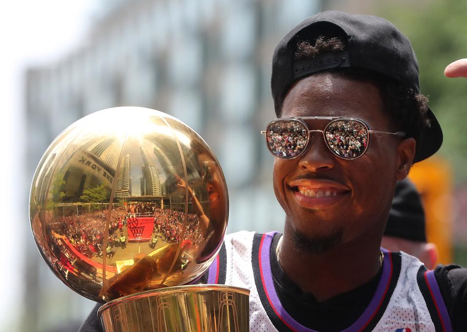 Toronto Raptors hold their victory parade after beating the Golden State Warriors in the NBA Finals