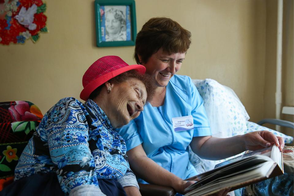 Nursing home in Tambov Region, Russia