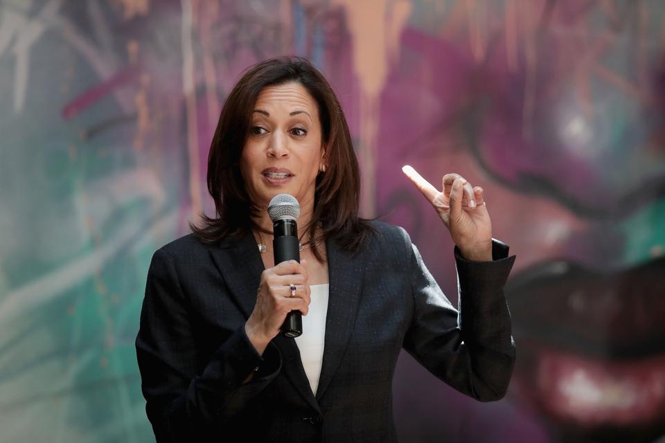 Prezidentský kandidát Kamala Harris kampane v Dubuque, Iowa