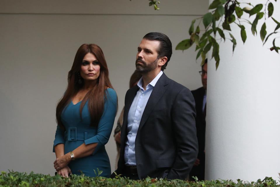 Kimberly Guilfoyle Trump Fundraiser And Donald Trump Jr S Girlfriend Tests Positive For Coronavirus