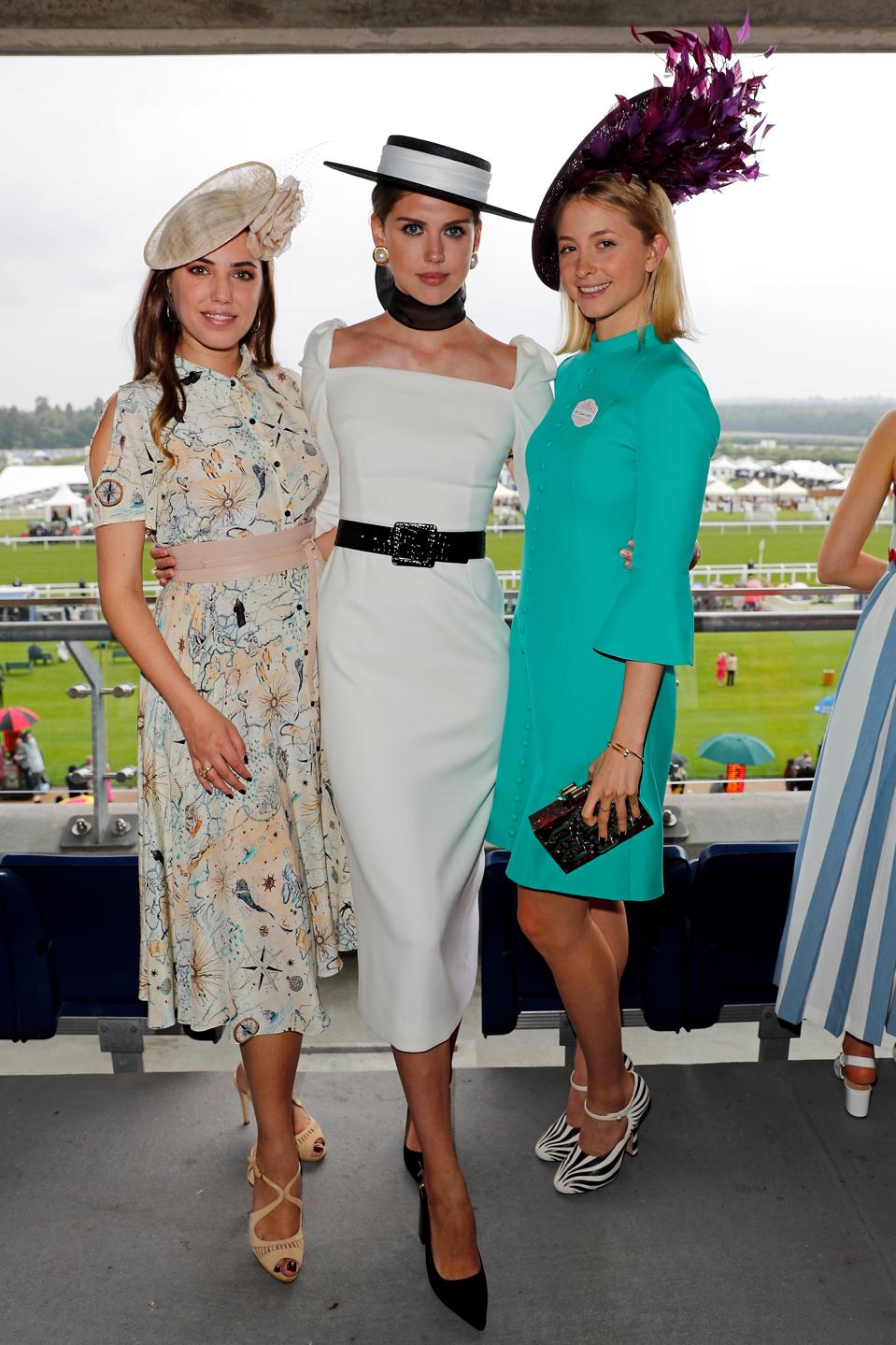 Kate Middleton At Royal Ascot: Radiant Amid Outrageous Hats And ...