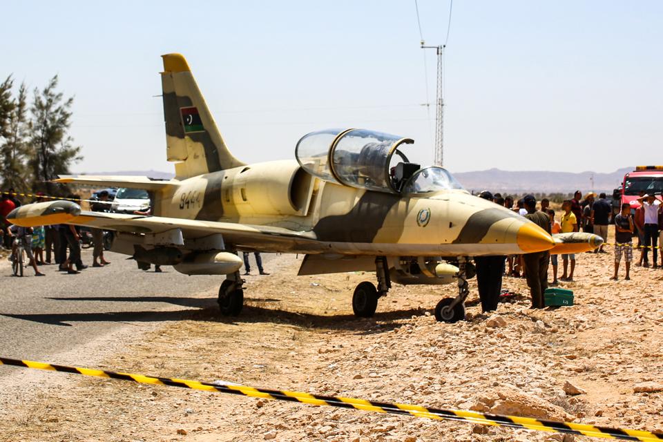 TUNISIA-LIBYA-CONFLICT-PLANE