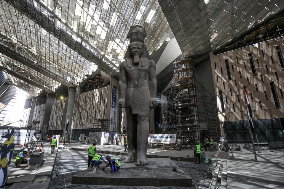 Grand Egyptian Museum in Giza
