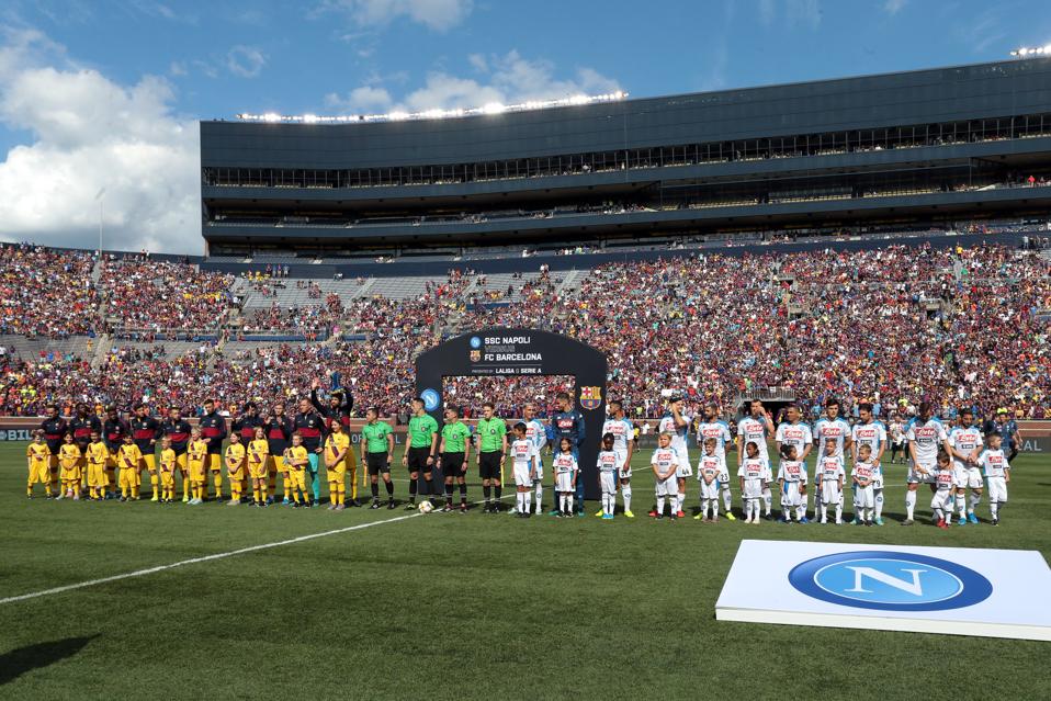 Fc Barcelona Draw Napoli In Champions League Last 16 Details And
