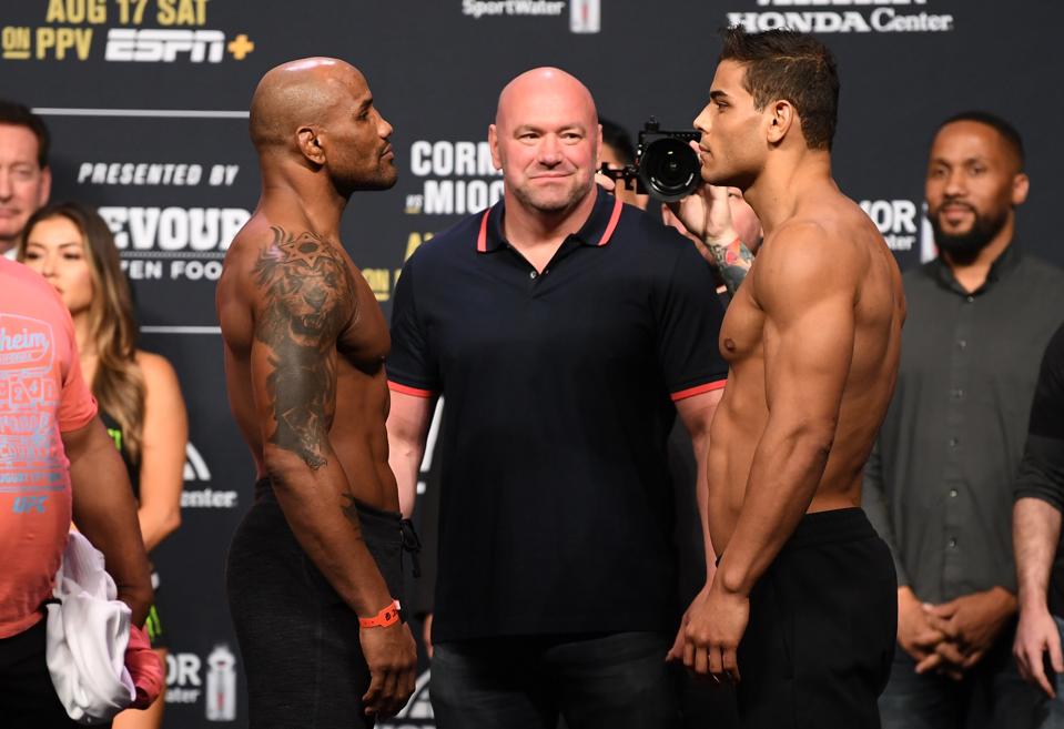 Ufc 241 Preview Stats Facts And Numbers For Yoel Romero Vs