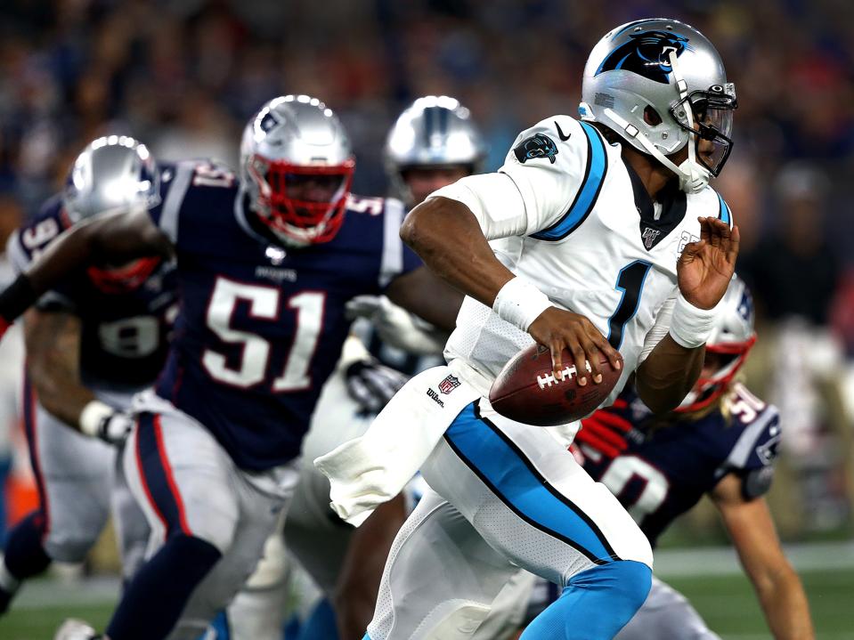 Cam Newton Touches Down With New England Patriots On Reported One Year Deal