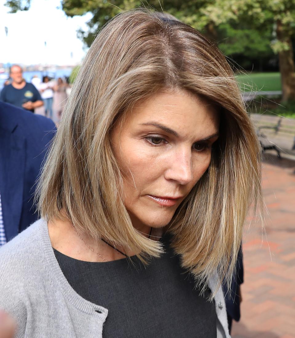Lori Loughlin, Mossimo Giannulli Appear In Boston Courthouse