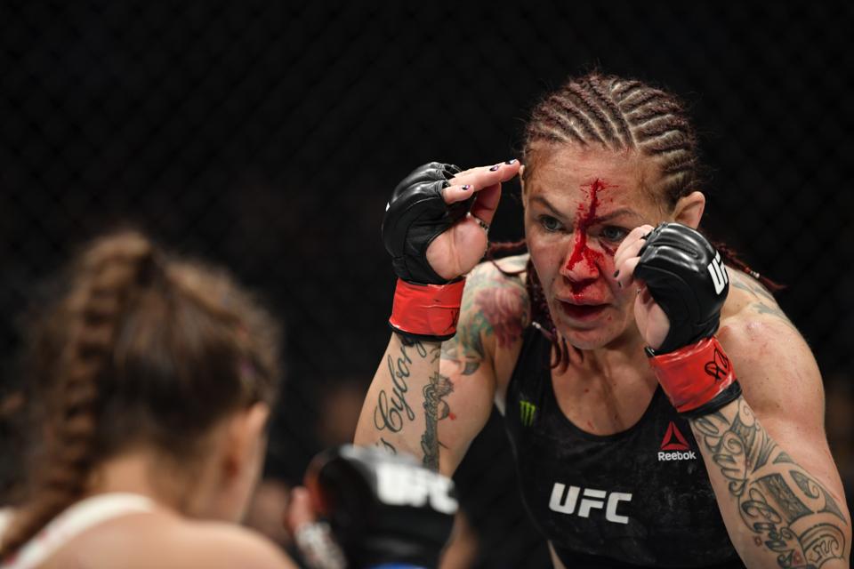 UFC 240: Stats And Video Highlights From Cris Cyborg Vs. Felicia Spencer