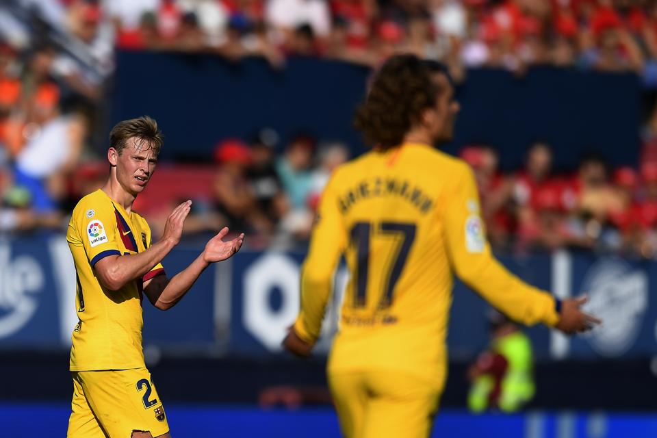 De Jong Tops And Griezmann Flops As Fc Barcelona Socios Find Liverpool Greatest Ucl Threat