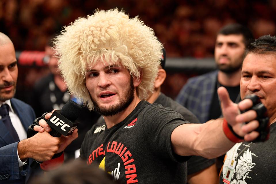 Ufc 254 Video Khabib Vs Gaethje Post Fight Press Conference Live Stream