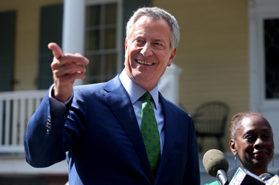 De Blasio Is Out Of The Presidential Race, But He's Bringing The Climate Fight To New York