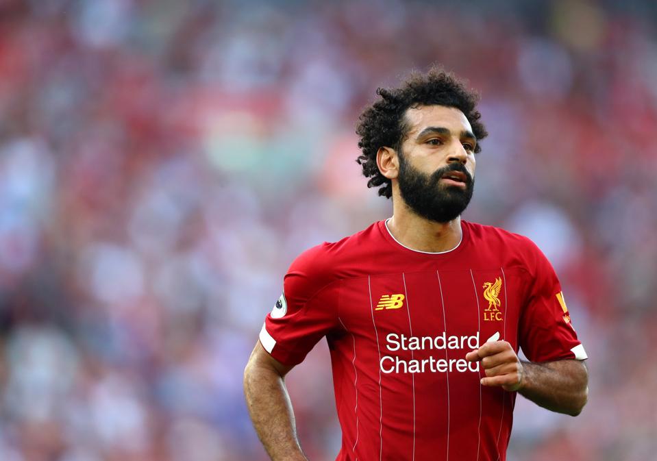 Mohamed Salah Shares Spotlight With Liverpool Teammates After Wondergoal Versus Arsenal