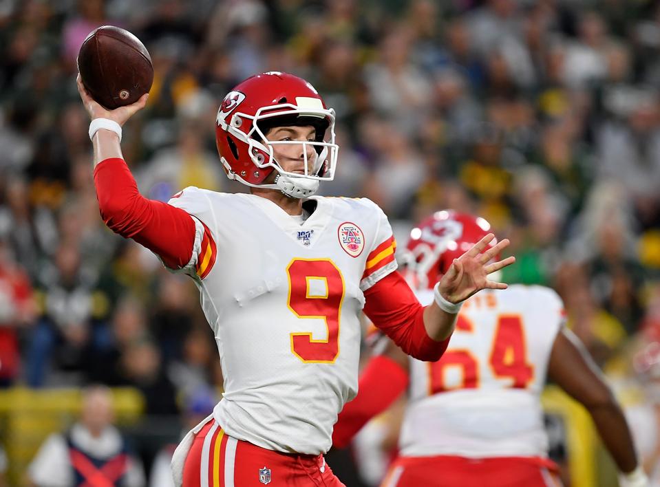 The Son Of The New York Giants Head Coach Is The Chiefs New Backup Quarterback